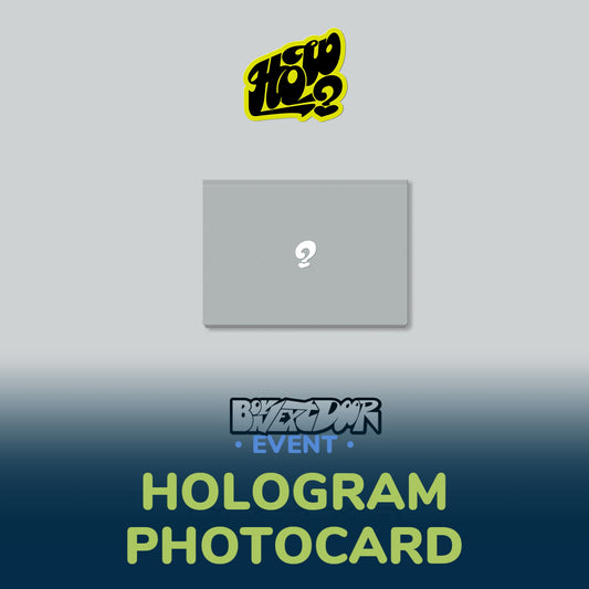 BOYNEXTDOOR - HOW (2nd EP Album) Sticker ver.