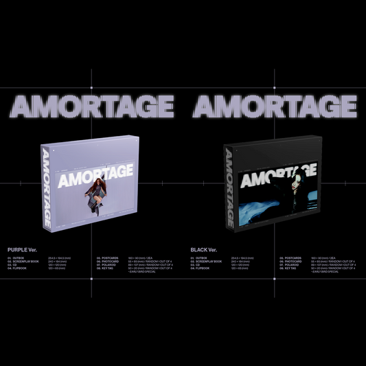 JISOO (BLACKPINK) - Mini Album AMORTAGE - EXCLUSIVE EDITION