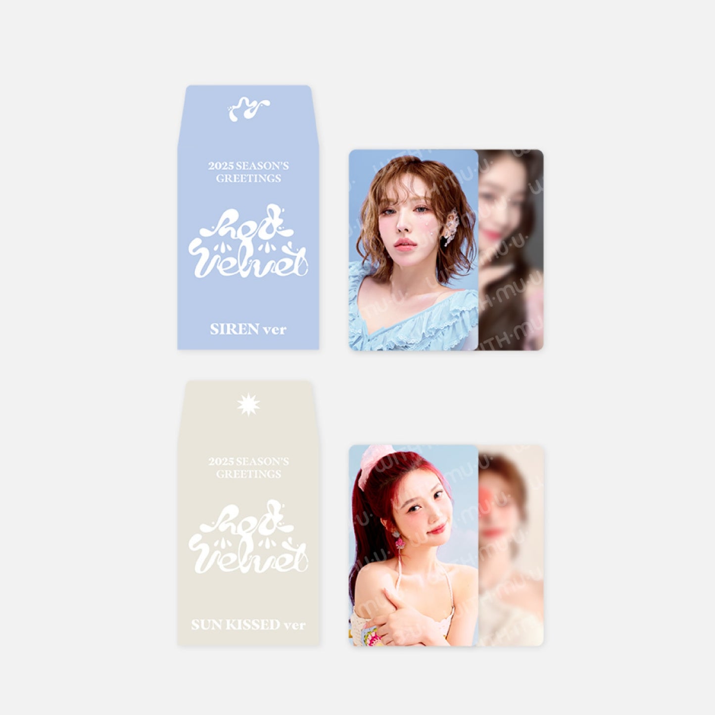 RED VELVET - 2025 SM ARTIST SEASON'S GREETINGS MD - RANDOM TRADING CARD