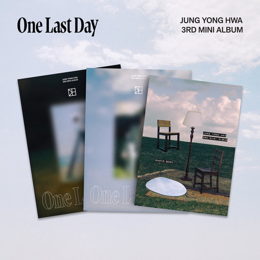 JUNG YONG HWA - One Last Day (Photobook/random) - 3rd Mini Album