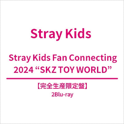 Stray Kids Fan Connecting 2024 ''SKZ TOY WORLD'' - JAPAN 2 BLU-RAY
