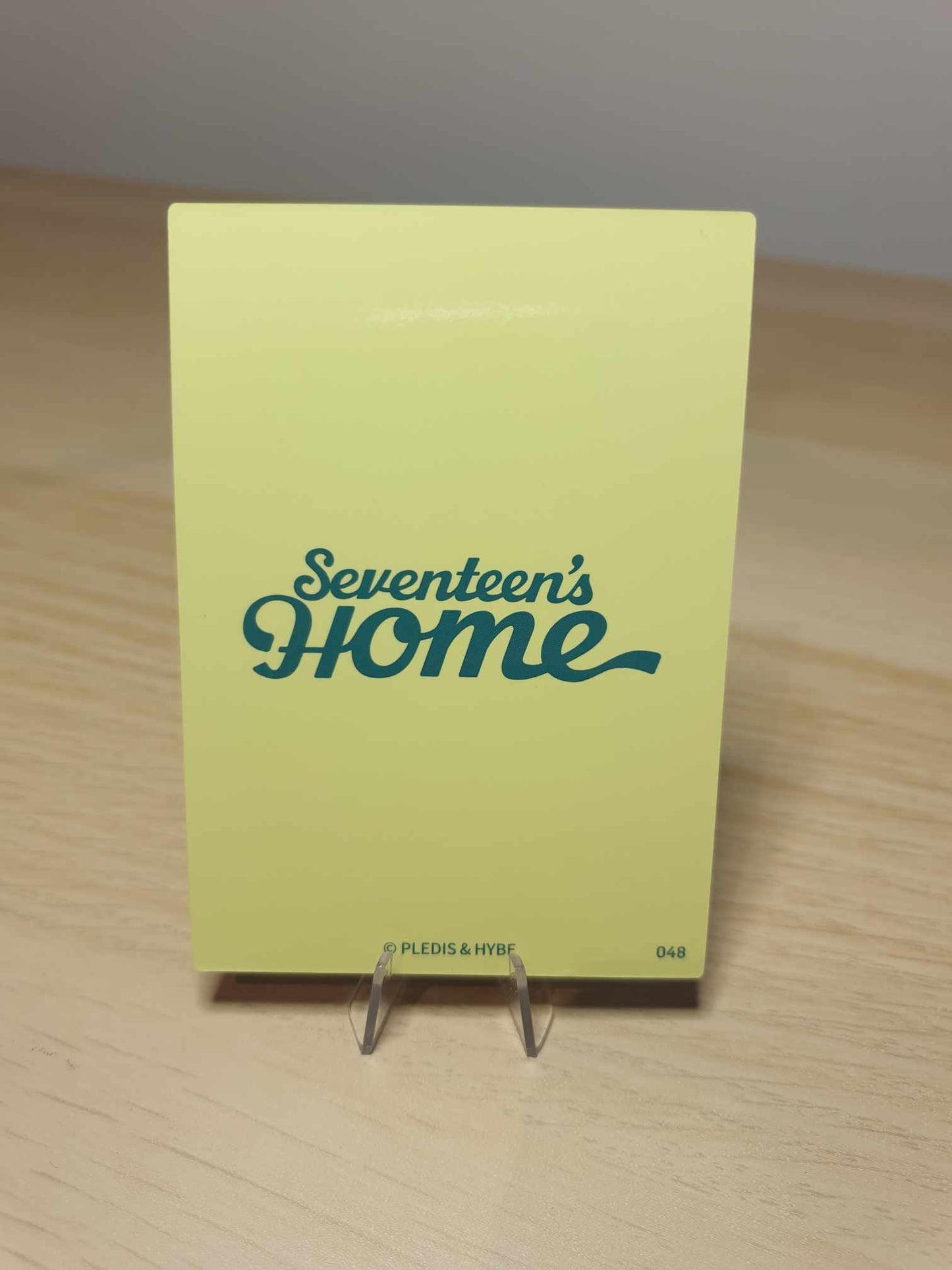 SEVENTEEN'S Home Japan Photocard Acrylic