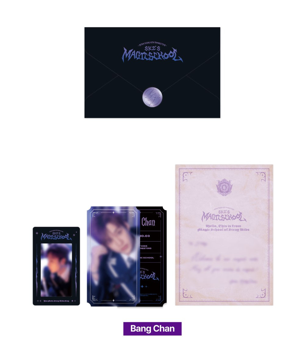 STRAY KIDS - 4TH FANMEETING " SKZ'S MAGIC SCHOOL" OFFICIAL MD (MEMBER VER.)