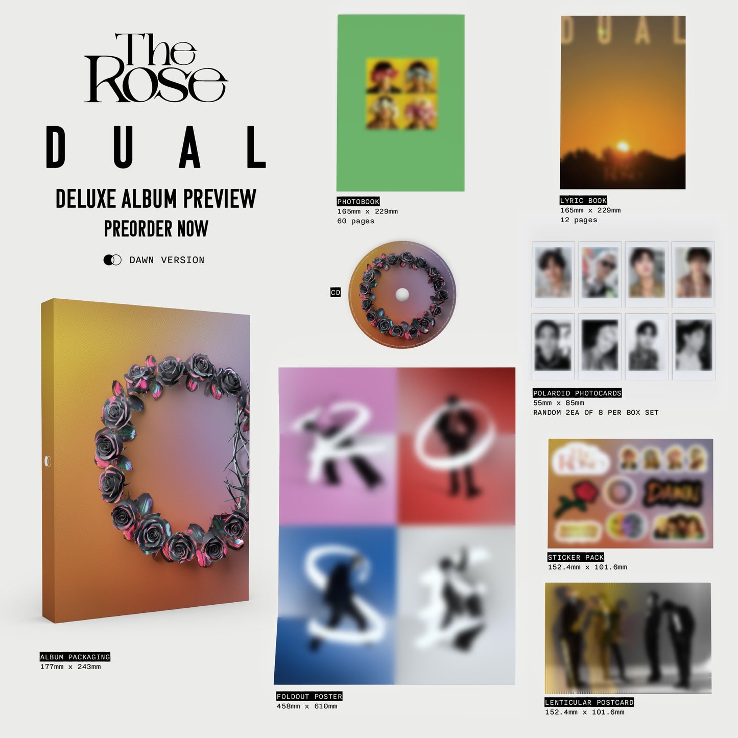 THE ROSE - DUAL (DELUXE BOX ALBUM)