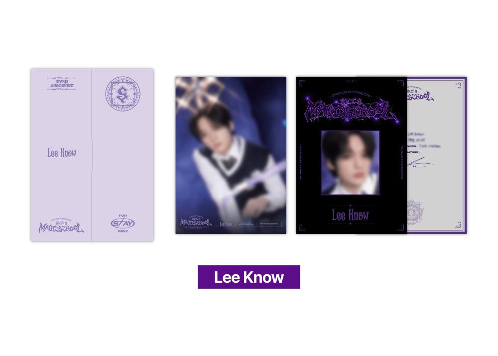 STRAY KIDS - 4TH FANMEETING " SKZ'S MAGIC SCHOOL" OFFICIAL MD (MEMBER VER.)