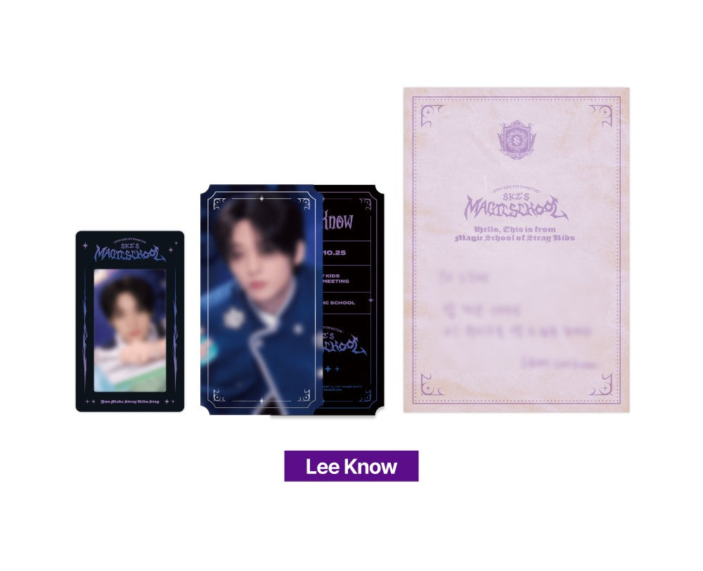 STRAY KIDS - 4TH FANMEETING " SKZ'S MAGIC SCHOOL" OFFICIAL MD (MEMBER VER.)