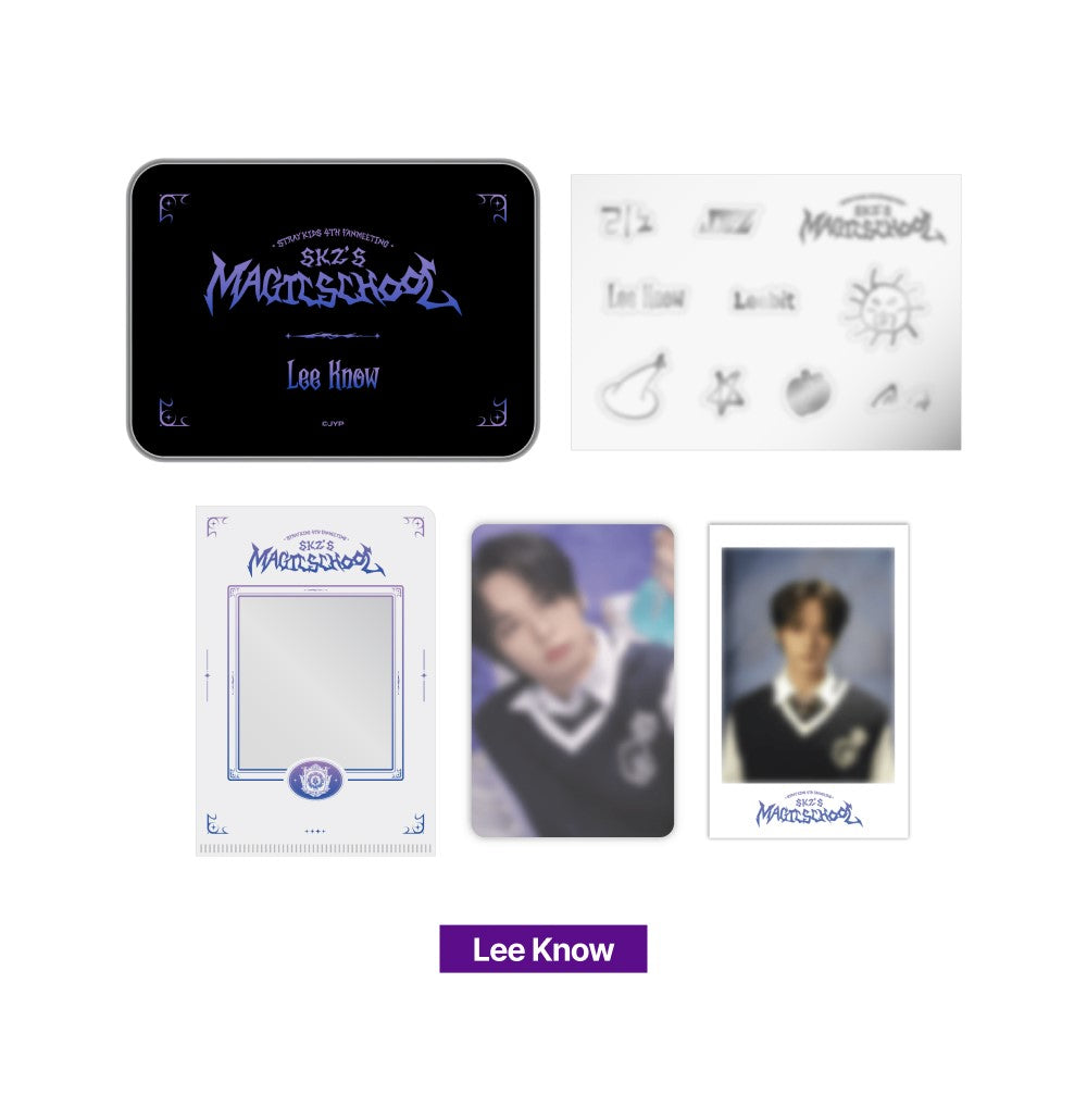 STRAY KIDS - 4TH FANMEETING " SKZ'S MAGIC SCHOOL" OFFICIAL MD (MEMBER VER.)