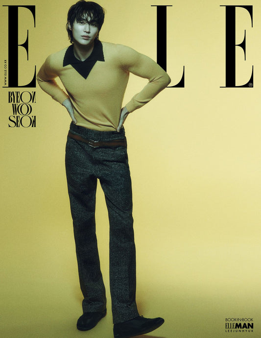 ELLE (Womens Monthly) MARCH 2025 (Cover: Byeon Woo-Seok)