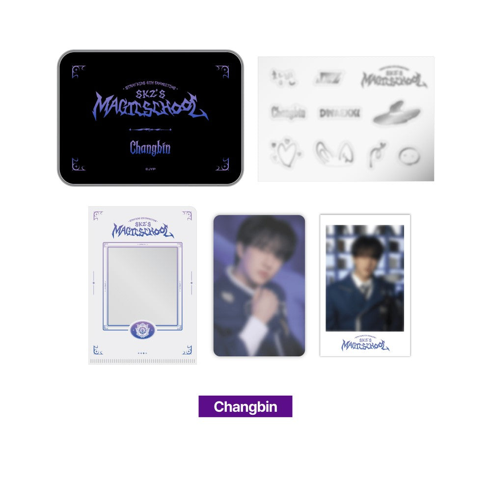 STRAY KIDS - 4TH FANMEETING " SKZ'S MAGIC SCHOOL" OFFICIAL MD (MEMBER VER.)