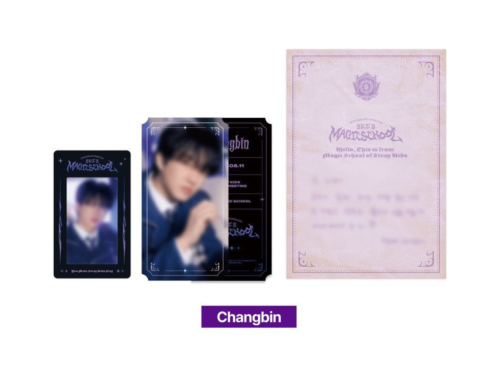 STRAY KIDS - 4TH FANMEETING " SKZ'S MAGIC SCHOOL" OFFICIAL MD (MEMBER VER.)