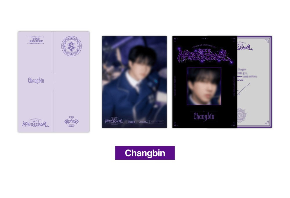 STRAY KIDS - 4TH FANMEETING " SKZ'S MAGIC SCHOOL" OFFICIAL MD (MEMBER VER.)