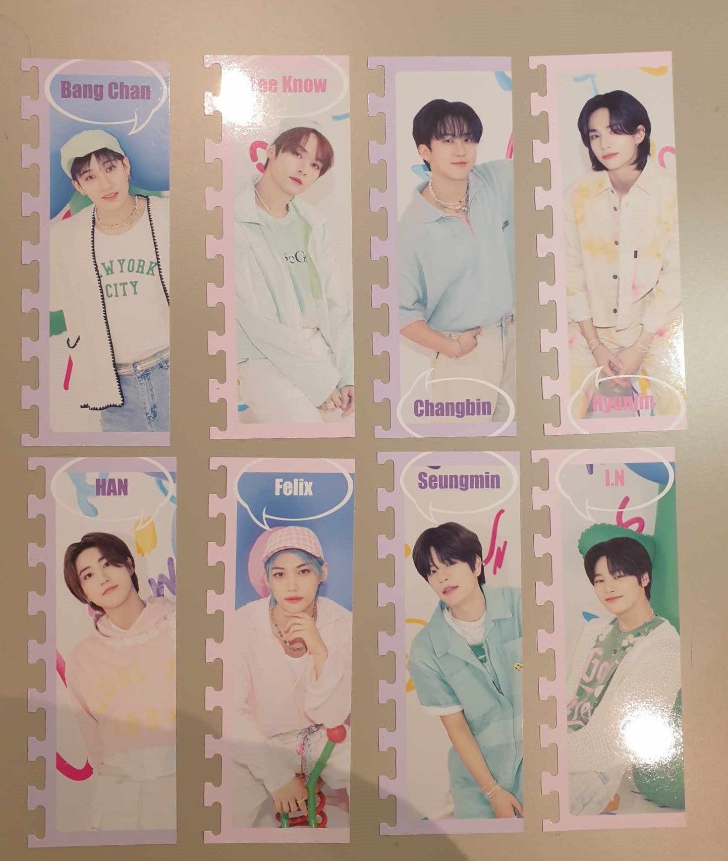 STRAY KIDS - SEASON'S GREETINGS JAPAN AIR-FUL BOOKMARK