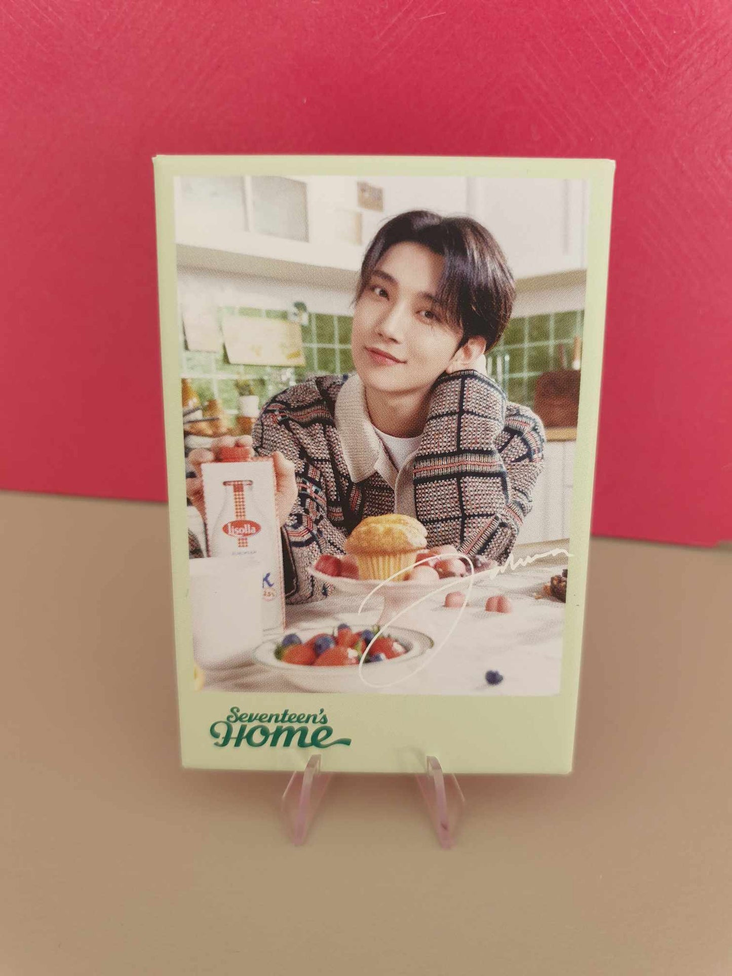 SEVENTEEN'S Home Japan Photo Canbadge