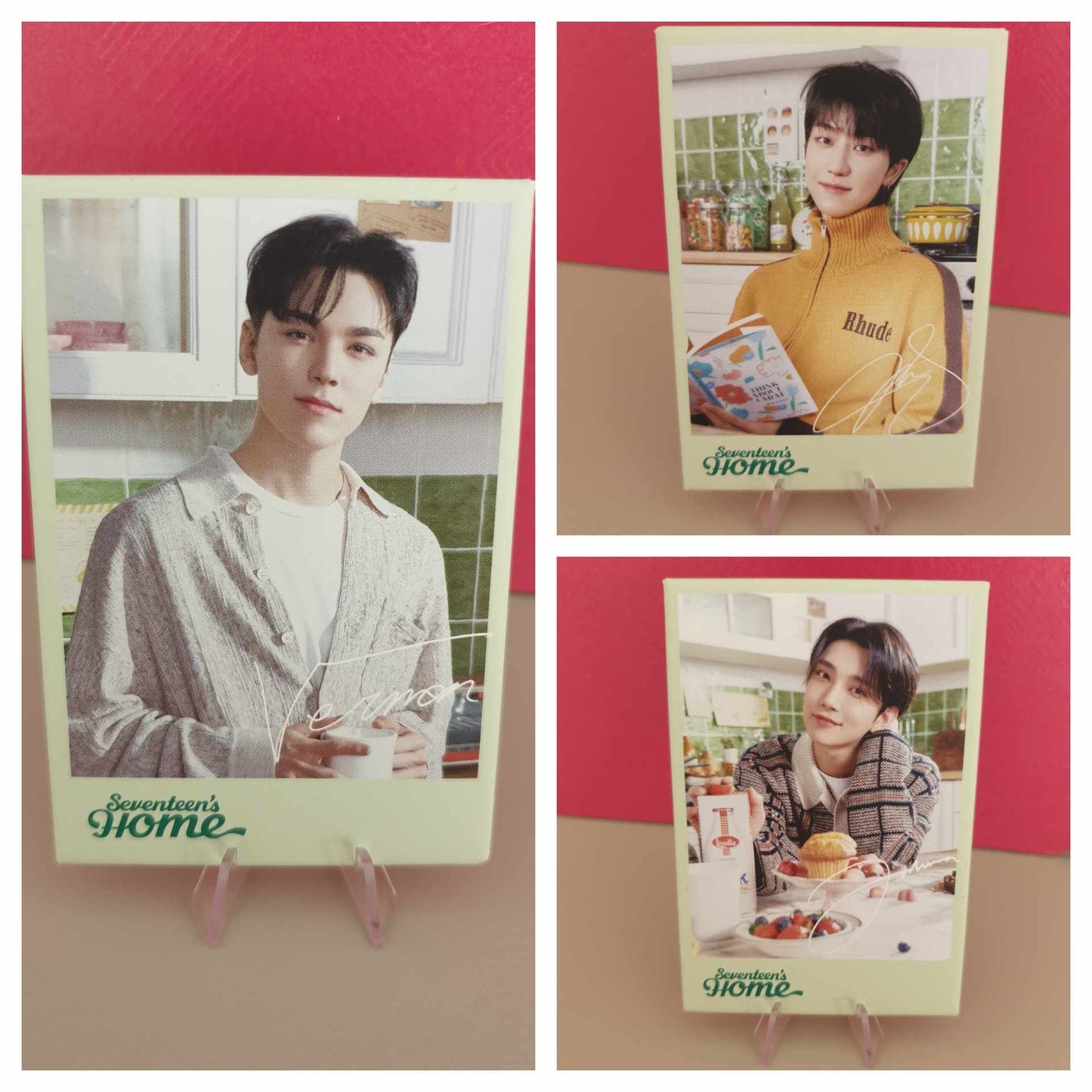 SEVENTEEN'S Home Japan Photo Canbadge