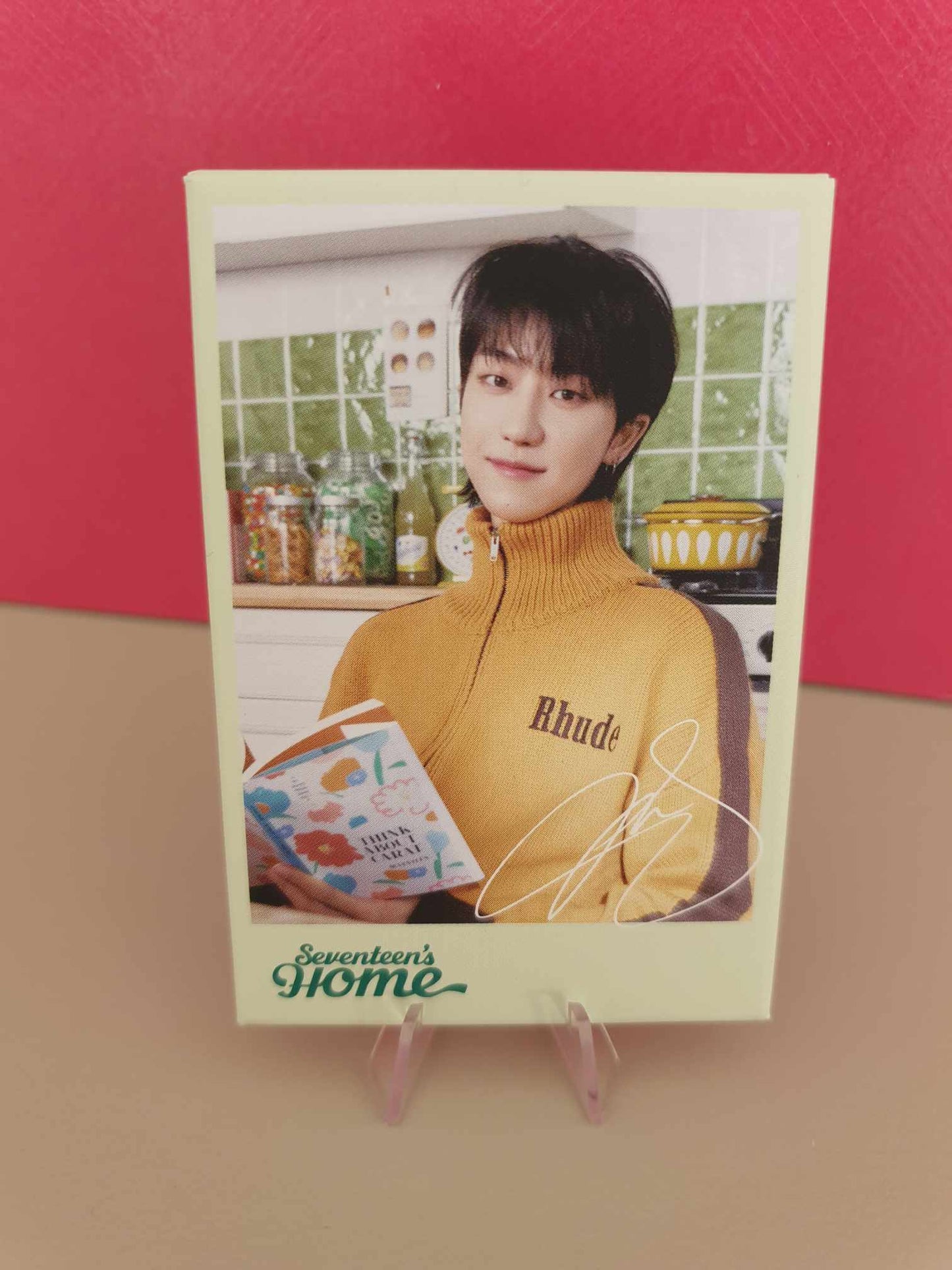 SEVENTEEN'S Home Japan Photo Canbadge