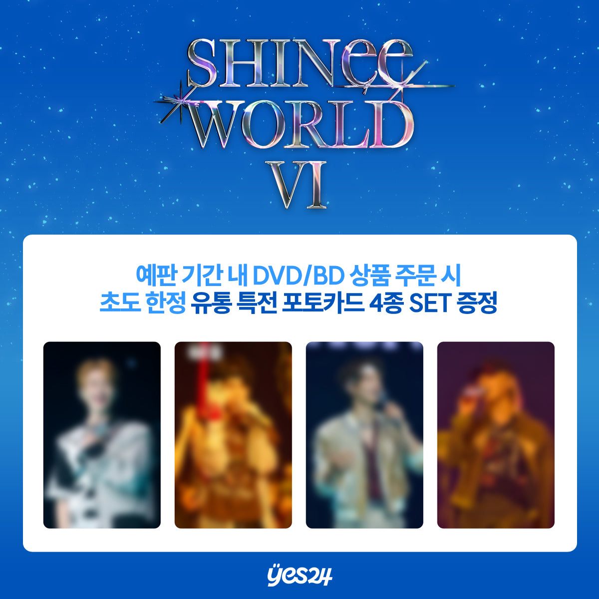 SHINee - SHINee WORLD VI "PERFECT ILLUMINATION : SHINee'S BACK" + POB YES24