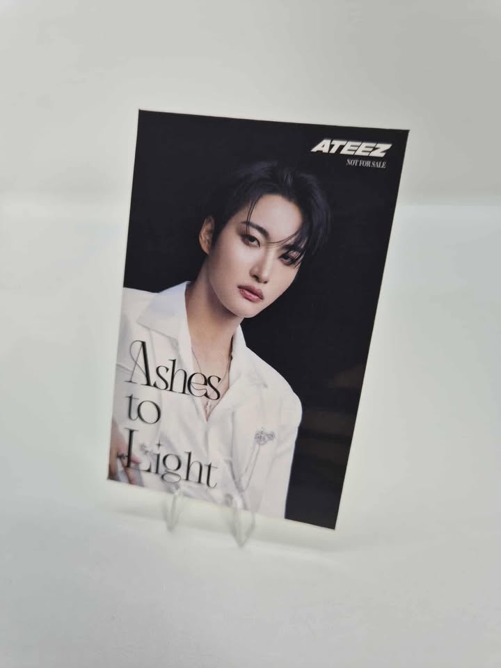 ATEEZ SEONGHWA - Ashes to Light RAKUTEN BOOKS JAPAN POB (smartphone-size sticker)