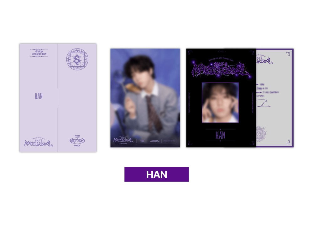 STRAY KIDS - 4TH FANMEETING " SKZ'S MAGIC SCHOOL" OFFICIAL MD (MEMBER VER.)