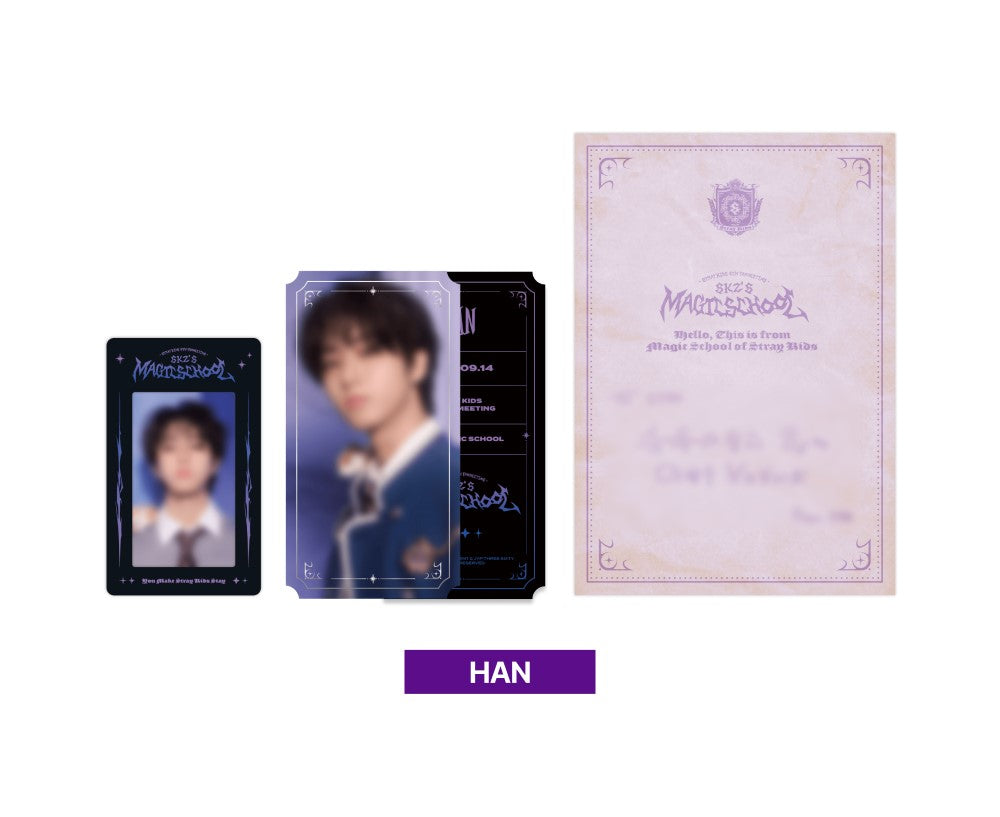 STRAY KIDS - 4TH FANMEETING " SKZ'S MAGIC SCHOOL" OFFICIAL MD (MEMBER VER.)