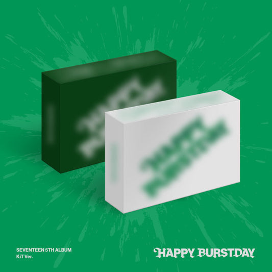 SEVENTEEN - HAPPY BURSTDAY (5th Album) (KiT Ver.)