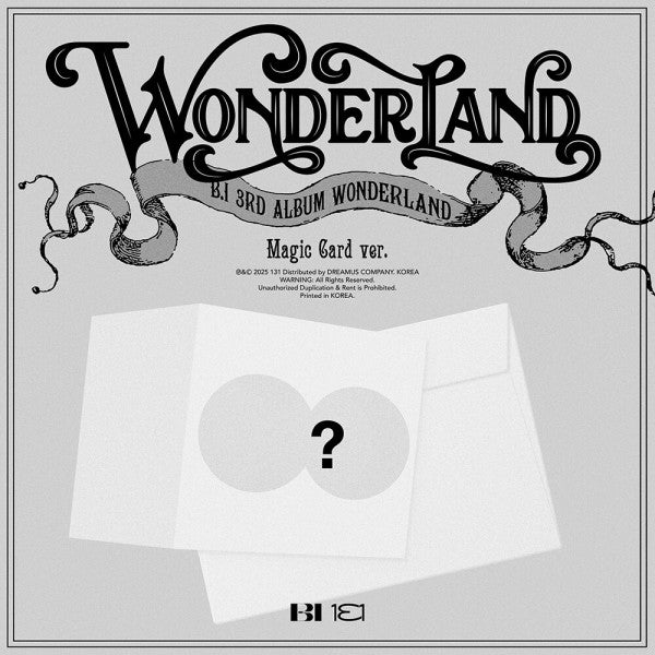 B.I - WONDERLAND (Magic card Ver.) - 3rd Regular Album