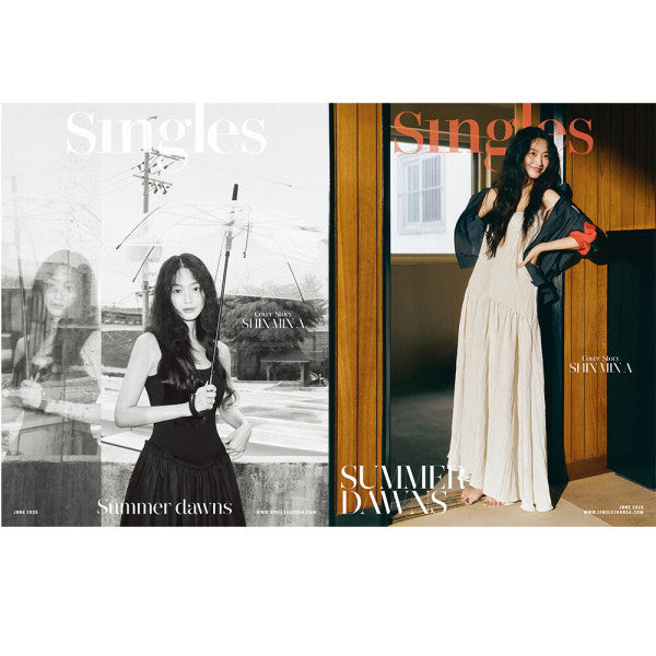 SINGLES - JUNE 2025 (Cover : SHIN MIN-A) (RANDOM)