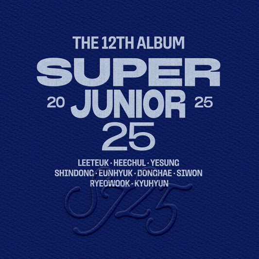 SUPER JUNIOR - Super Junior25 (25 Ver.) - 12th REGULAR ALBUM