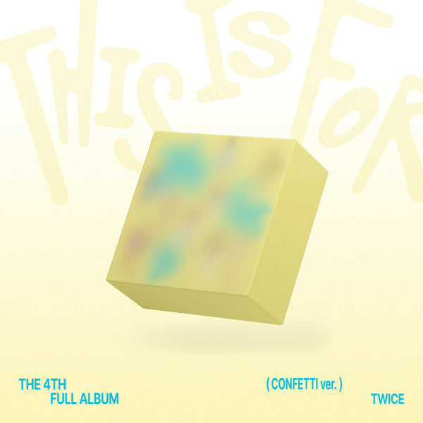 TWICE - THIS IS FOR (4th regular album) CONFETTI VER.