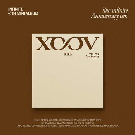 INFINITE - LIKE INFINITE (Anniversary ver./random) - 8th Mini Album