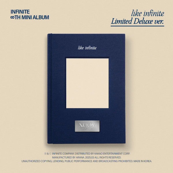 INFINITE - LIKE INFINITE (Limited Deluxe ver.) - 8th Mini Album