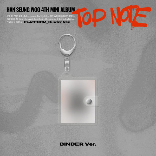 HAN SEUNG WOO - TOP NOTE (PLATFORM_Binder Ver.) - 4th Mini Album