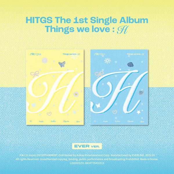 HITGS - Things we love : H (EVER ver.) (The 1st Single Album)