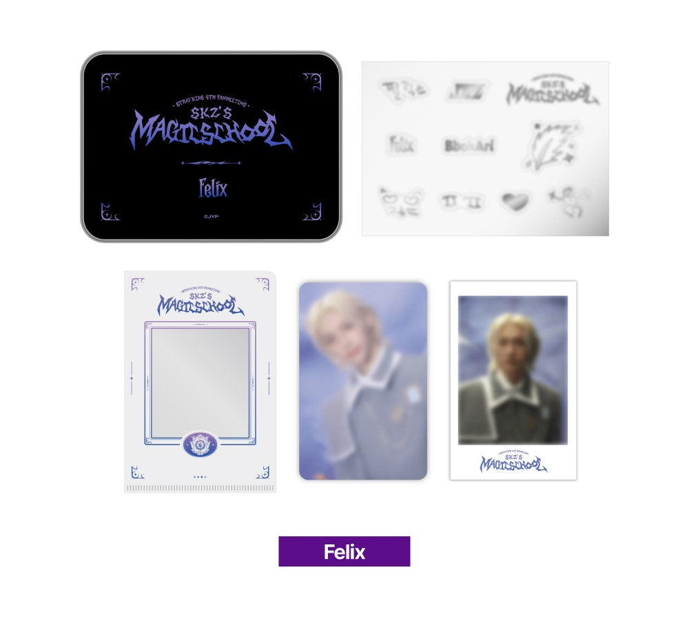 STRAY KIDS - 4TH FANMEETING " SKZ'S MAGIC SCHOOL" OFFICIAL MD (MEMBER VER.)