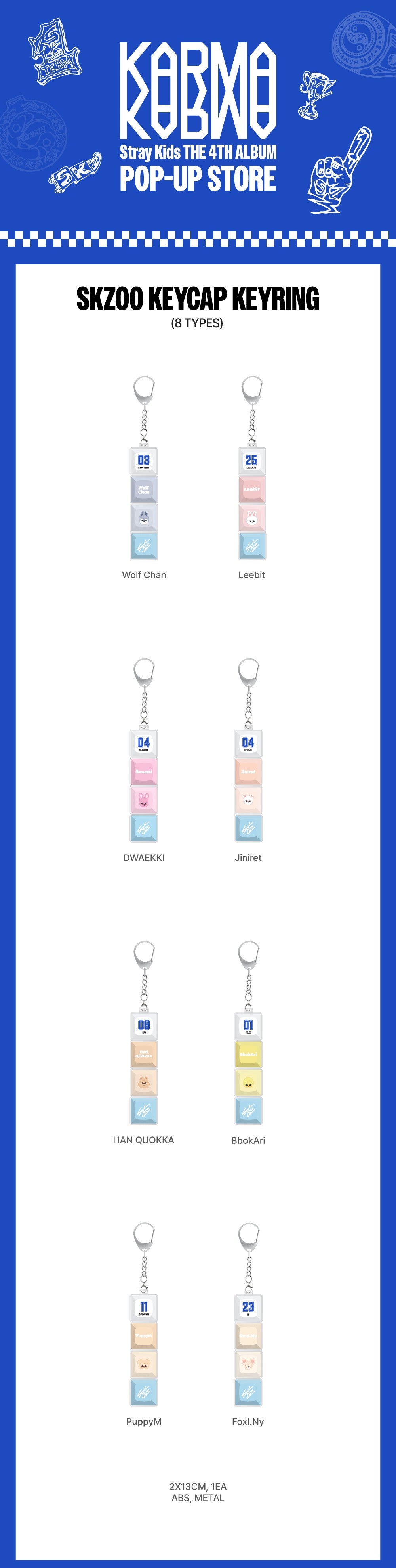 Stray Kids - Official KARMA Merch (SKZOO ver.)
