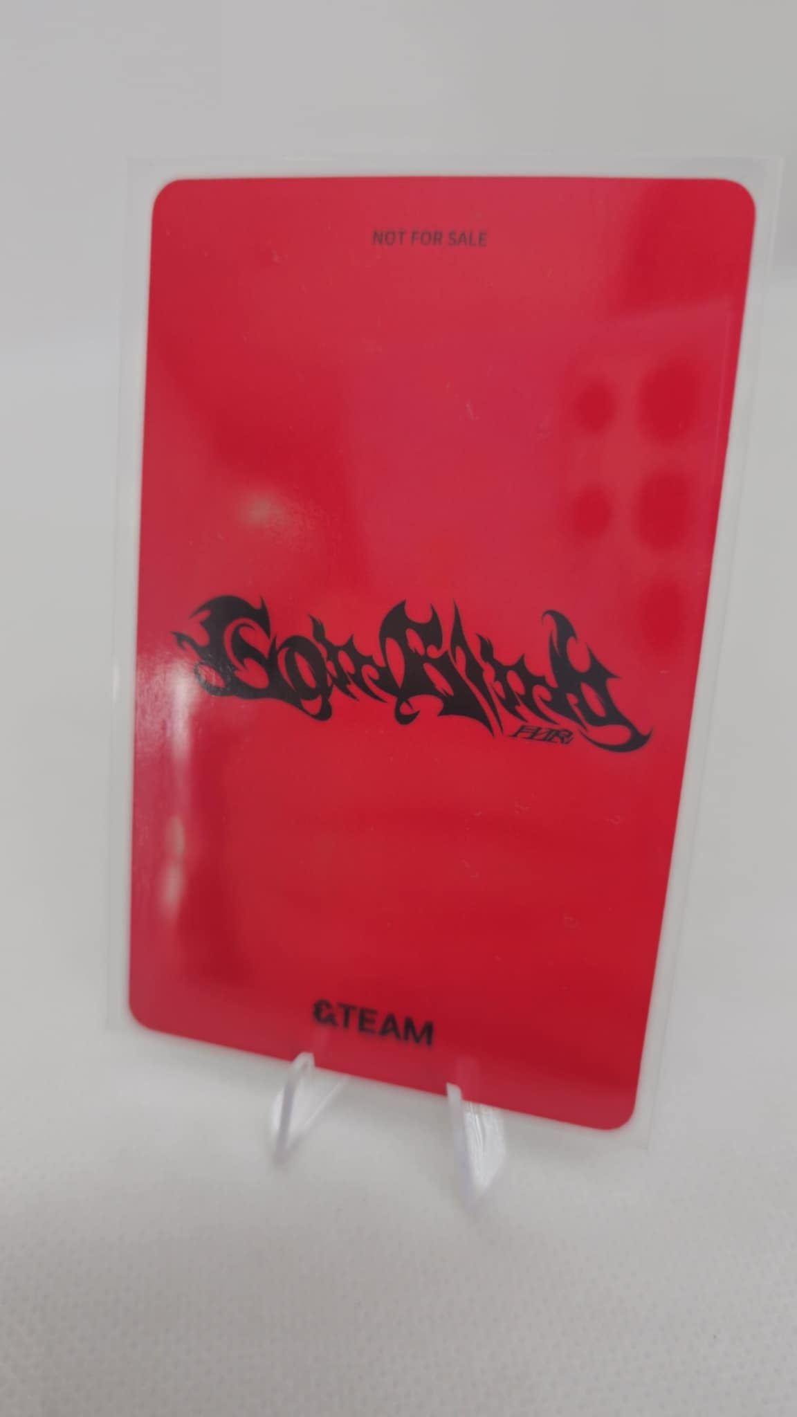 &TEAM – Moon Wolf Photocard Officielle (Weverse Lucky Draw – 3rd Single「Go In Blind」)