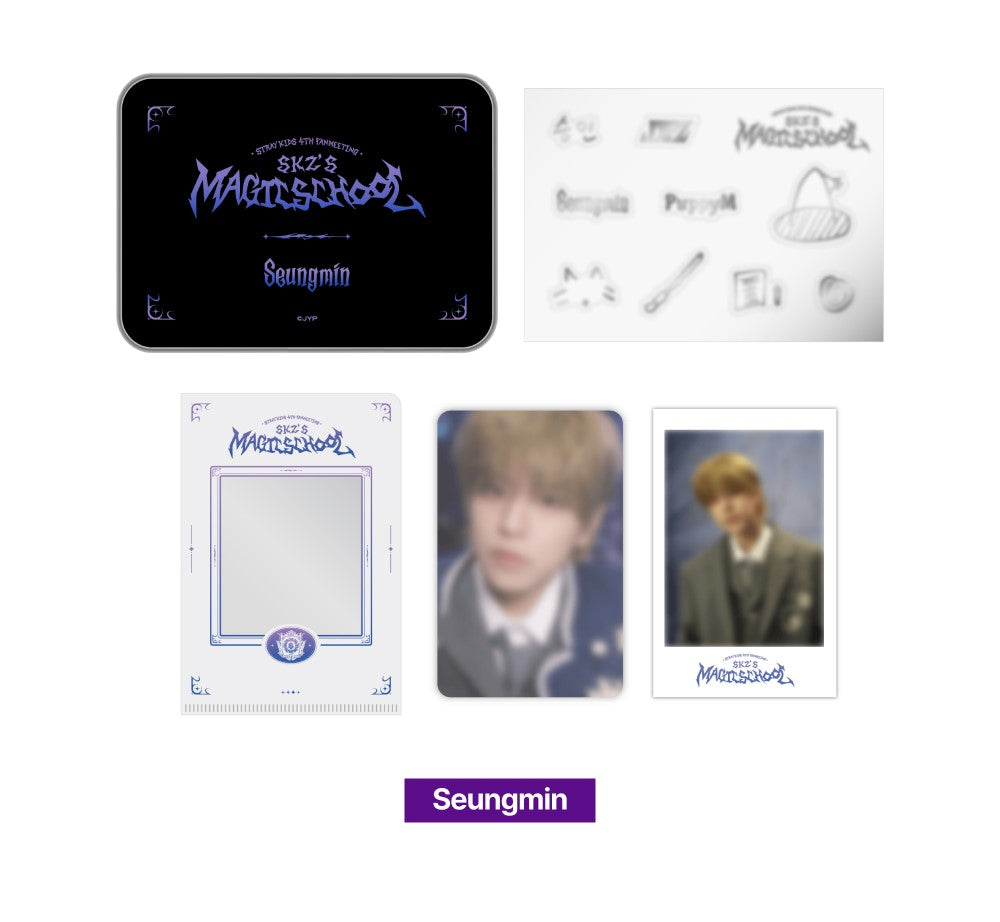 STRAY KIDS - 4TH FANMEETING " SKZ'S MAGIC SCHOOL" OFFICIAL MD (MEMBER VER.)