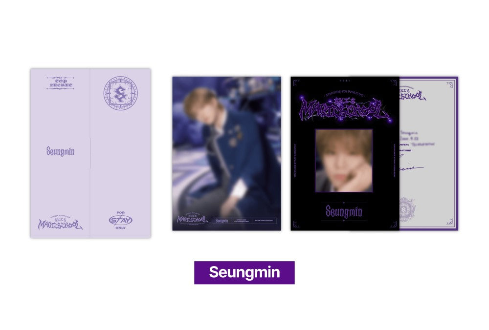 STRAY KIDS - 4TH FANMEETING " SKZ'S MAGIC SCHOOL" OFFICIAL MD (MEMBER VER.)