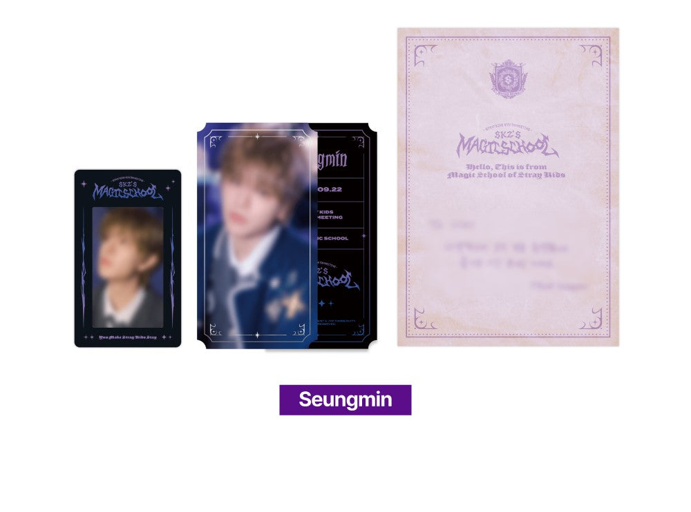 STRAY KIDS - 4TH FANMEETING " SKZ'S MAGIC SCHOOL" OFFICIAL MD (MEMBER VER.)