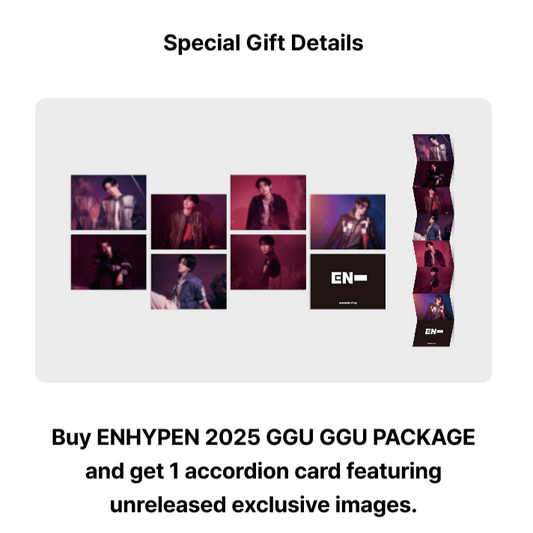 ENHYPEN - 2025 GGU GGU PACKAGE