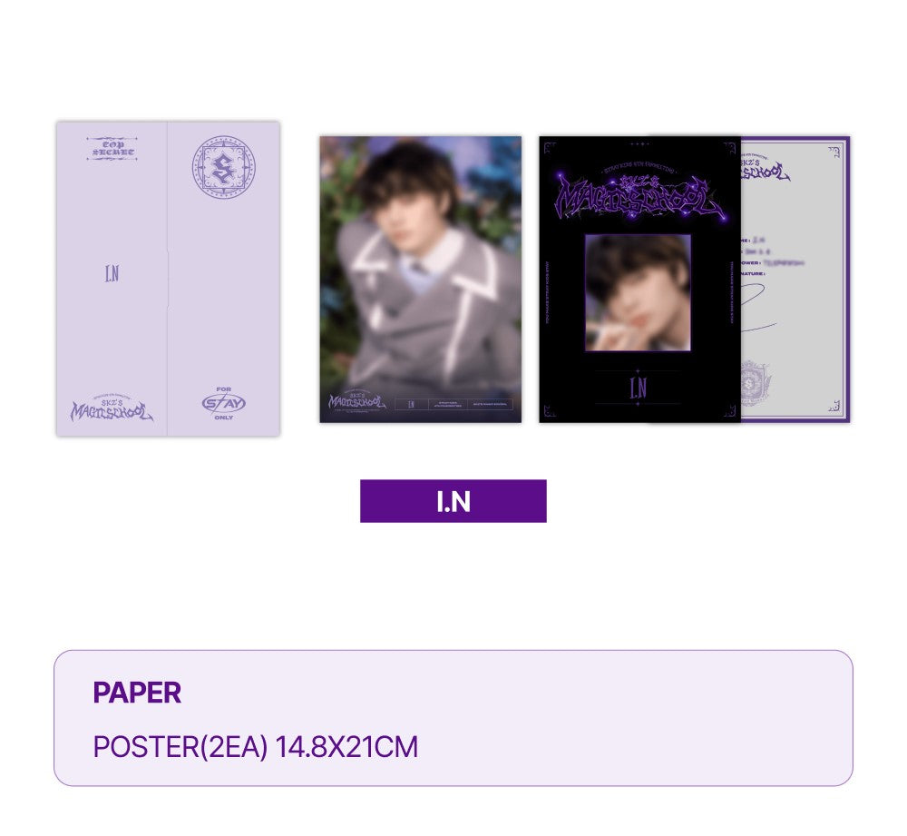 STRAY KIDS - 4TH FANMEETING " SKZ'S MAGIC SCHOOL" OFFICIAL MD (MEMBER VER.)