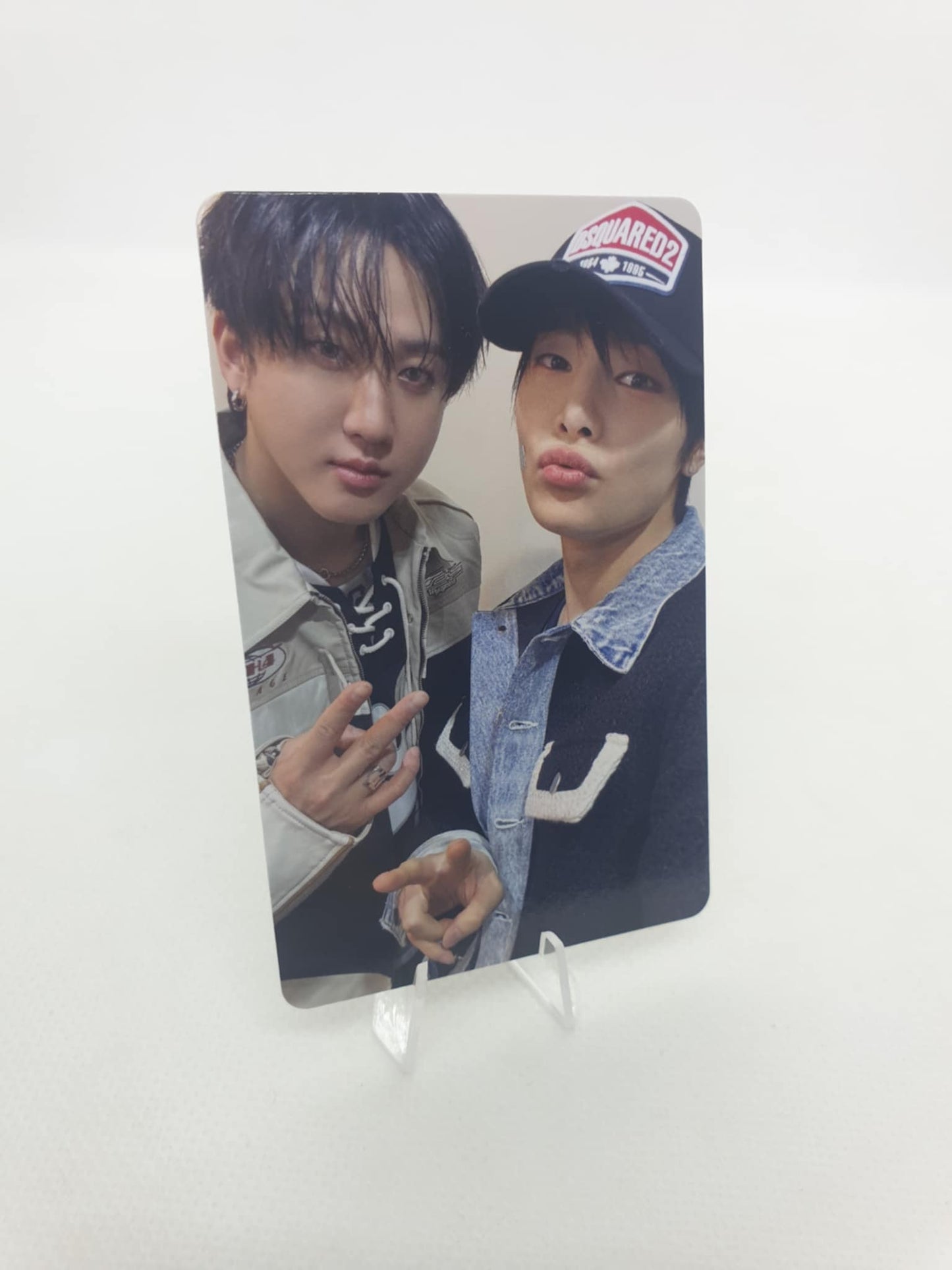 STRAY KIDS SEUNGMIN & I.N - SKZOO EVIL T-SHIRT "DOMINATE JAPAN" POB PHOTOCARD