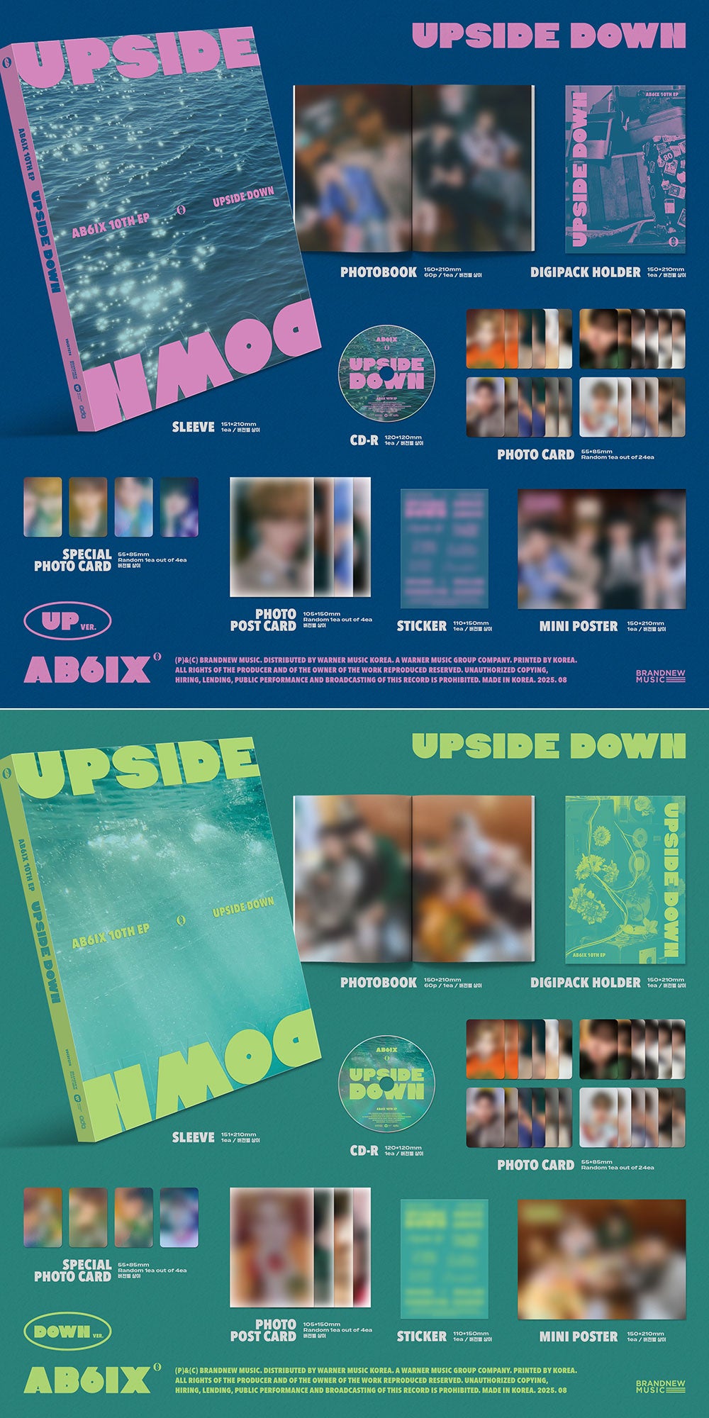 AB6IX – Upside Down (Photobook Ver.) – 10e EP