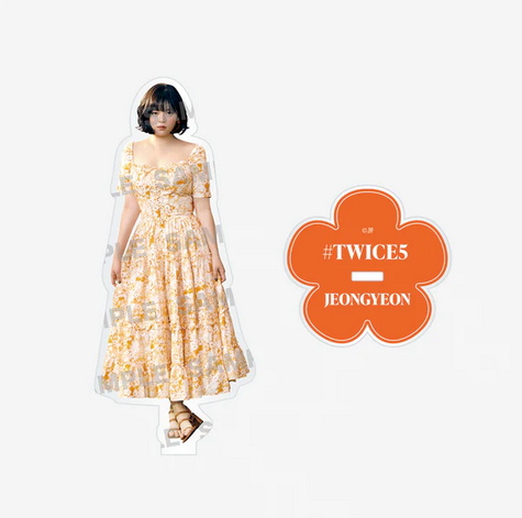 TWICE 5th BEST ALBUM "#TWICE5" Release Commemorative goods MEMBER