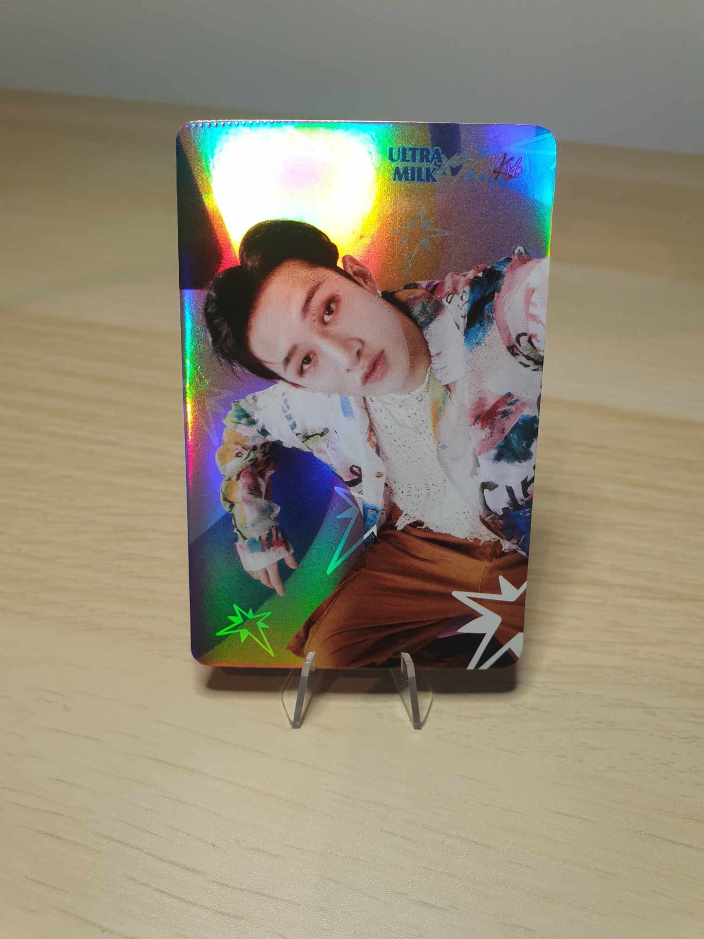 STRAY KIDS Bangchan - Ultra Milk x Stray Kids collaboration HOLOGRAM