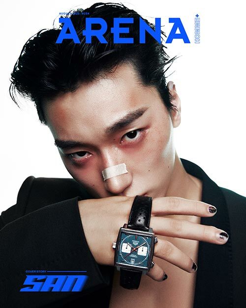 ARENA HOMME+ Août 2025 (Cover : ATEEZ San)