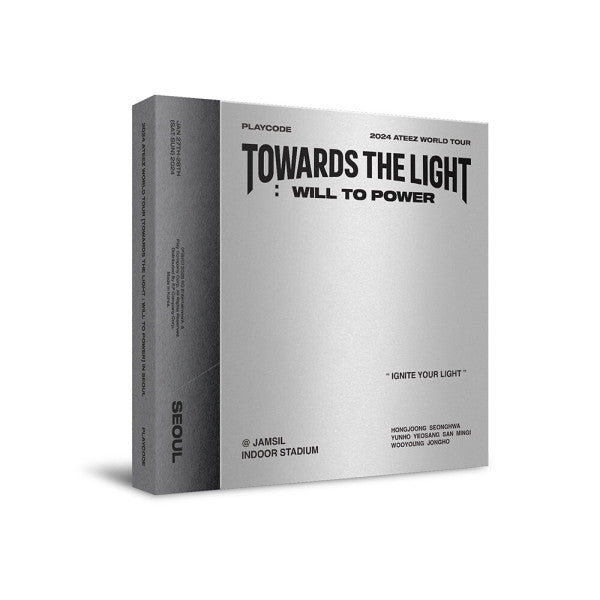 ATEEZ - 2024 WORLD TOUR TOWARDS THE LIGHT : WILL TO POWER IN SEOUL PLAYCODE + POB