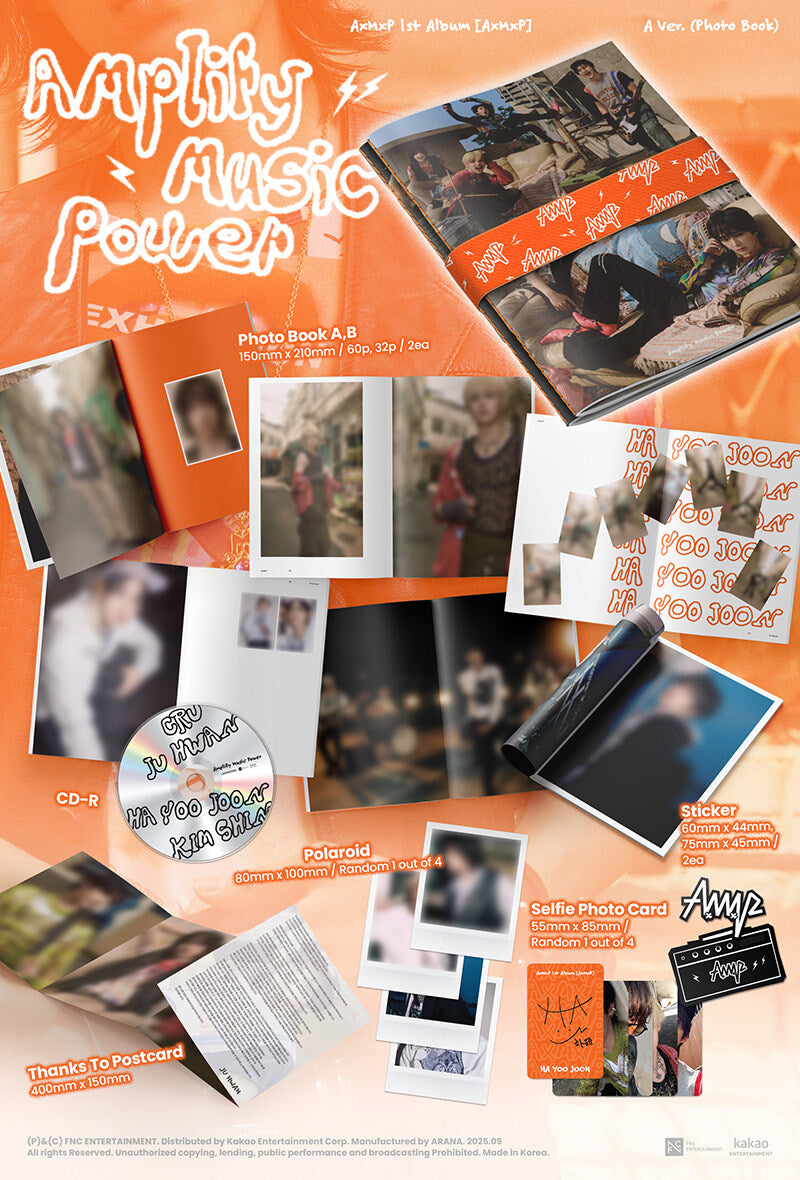 AxMxP - 1st Regular Album AxMxP (A ver.)