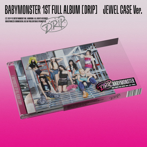 BABYMONSTER - 1st FULL ALBUM DRIP (JEWEL CASE Ver.)