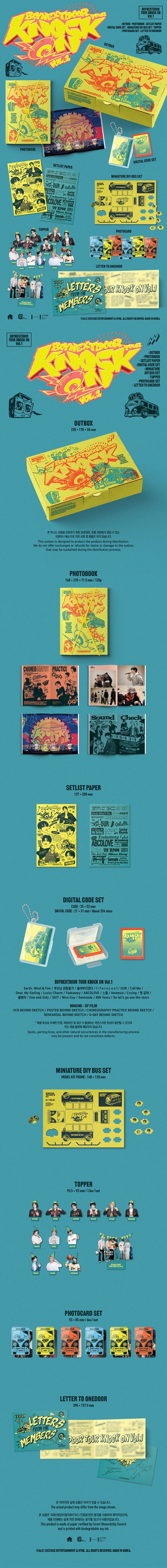 BOYNEXTDOOR - BOYNEXTDOOR TOUR KNOCK ON Vol.1