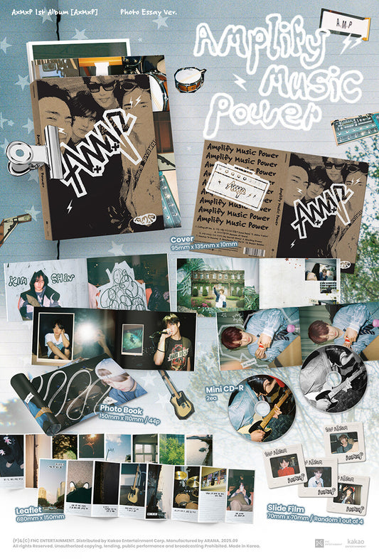 AxMxP - 1st Regular Album AxMxP (Photo Essay by AxMxP ver.)